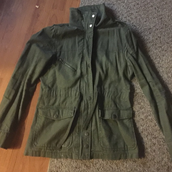 Olive green jacket