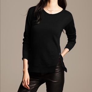 Banana Republic Side Zip Sweater