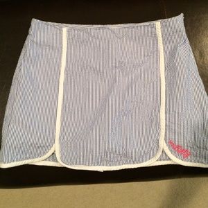 Lilly Pulitzer seersucker skort