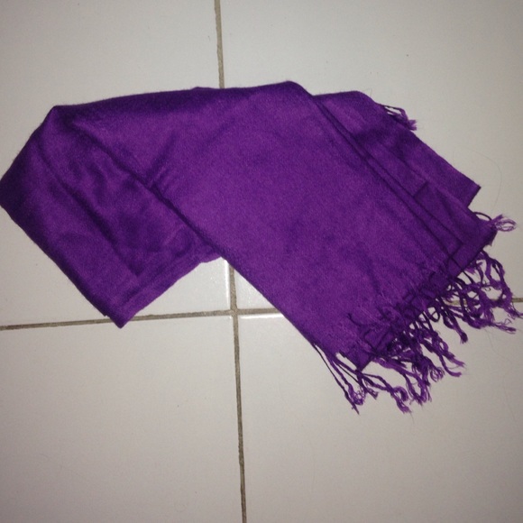 Purple scarf from Urban outfitters