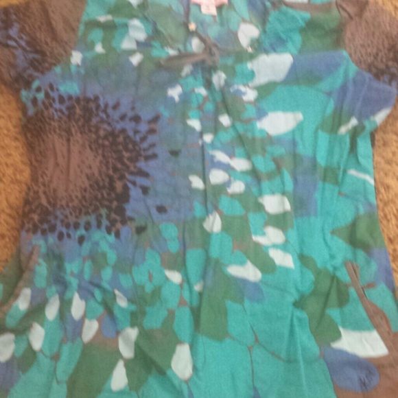 Koi scrub top