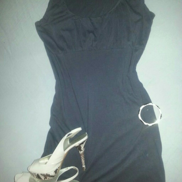 Grey fitted dress