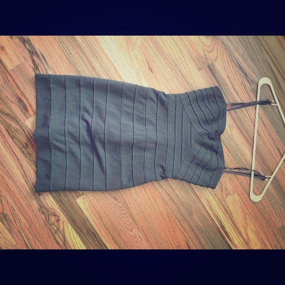 army green tube dress