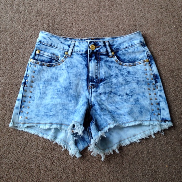 Nicki minaj Denim - Nicki Minaj mid rise shorts