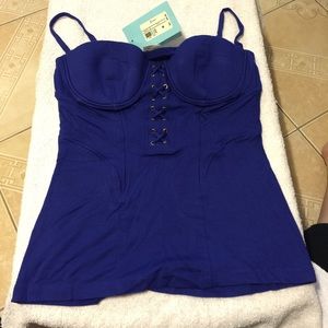Marciano dressy tank top (Blue)