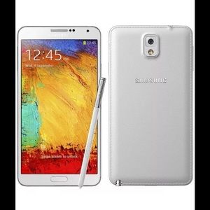 Samsung galaxy note 3 white. SOLD