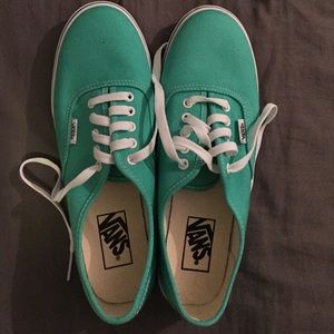 NWOT mint vans