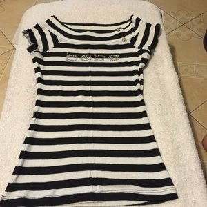 Bebe striped top (Pre-owned)
