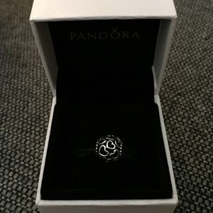 Pandora Open Your Heart silver charm