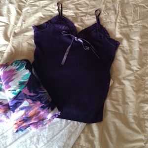 Deep purple cami