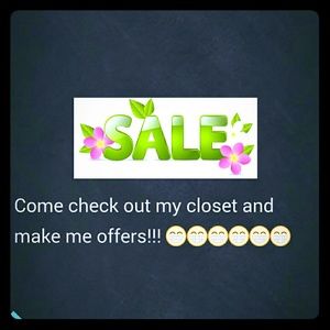 Sale! sale! sale!
