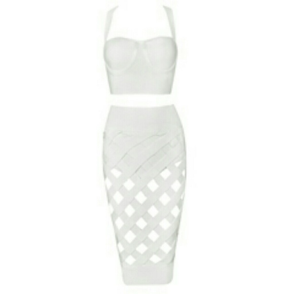 2 Piece Bandage Dress