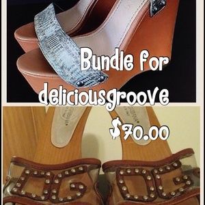 VERA WANG Wedges SOLD in Bundle (D&G mules) $70 .