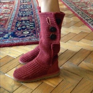 Raspberry Classic Cardy Ugg Boots