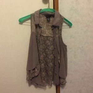 Olive Green/Brown top