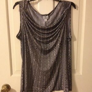Gently used sleeveless top