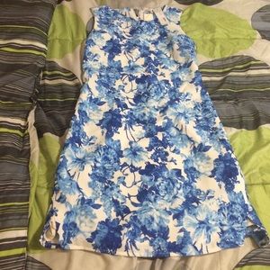 Floral shift dress sz S