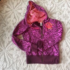 billabong zip-up hoodie