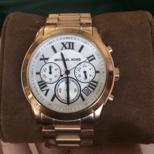 Gold Michael Kors watch