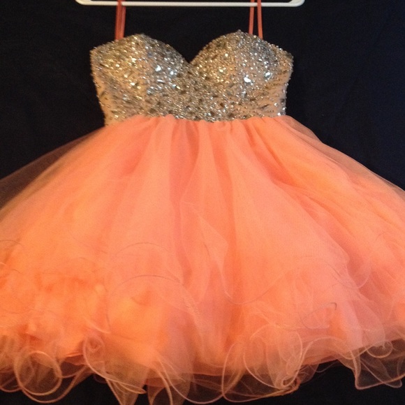 Coral Prom Dress