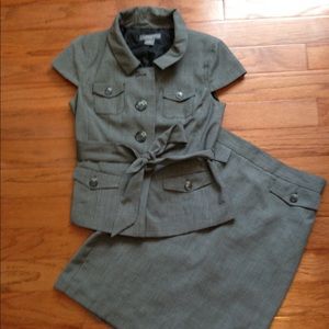 Ann Taylor short sleeve suit