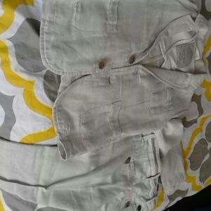 Zara boys linen pants suit