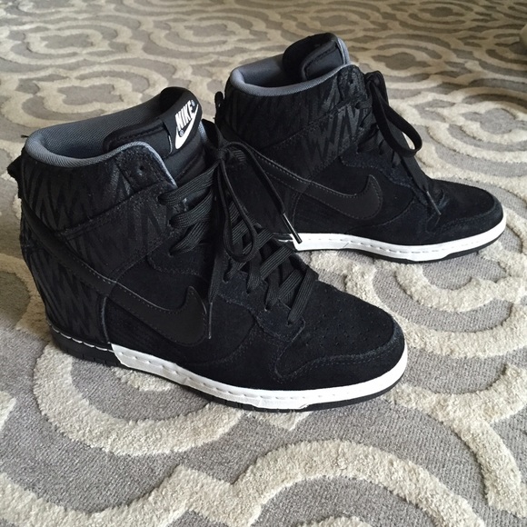 nike dunk wedge sneakers