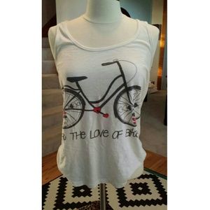 Forever 21 For the Love of Bikes Shirt