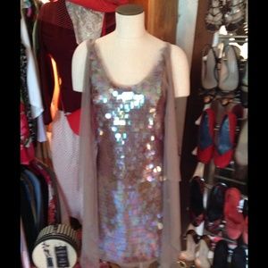 Sequin bandage dress