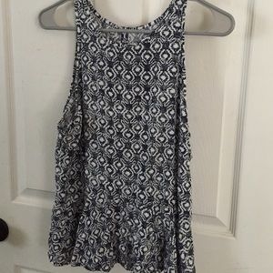 Abercrombie blouse tank top
