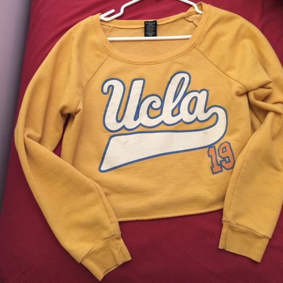 UCLA long sleeve crop top