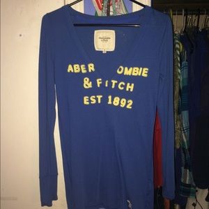 Abercrombie long sleeve v neck (GREAT CONDITION)