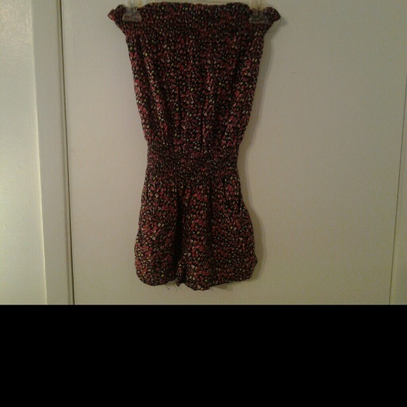 Medium Floral Juniors Romper