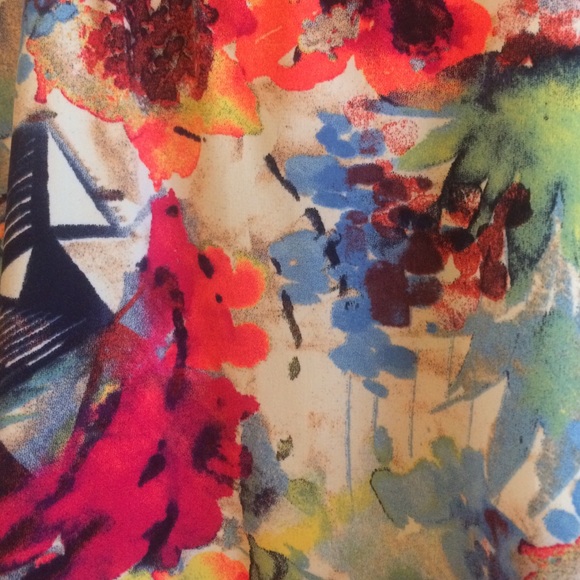 Summer Printed Razor Back Tank - Picture 2 of 4