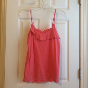 J. Crew Spaghetti Strap Pink Top XS