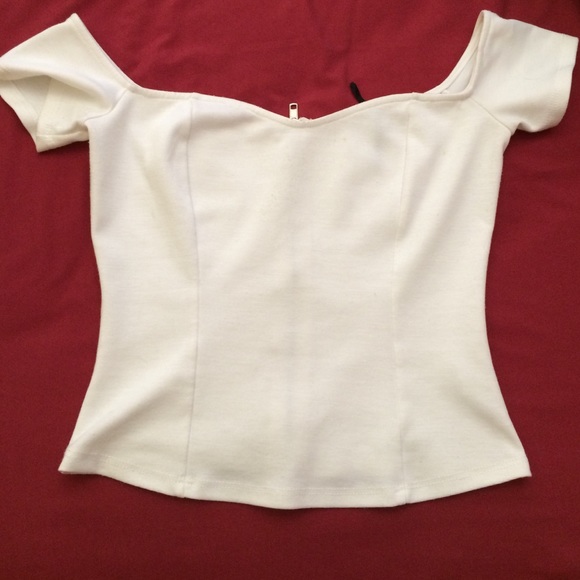 Off the shoulder top