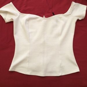 Off the shoulder top