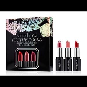 Smashbox On The Rocks Be Legendary Lipstick Trio