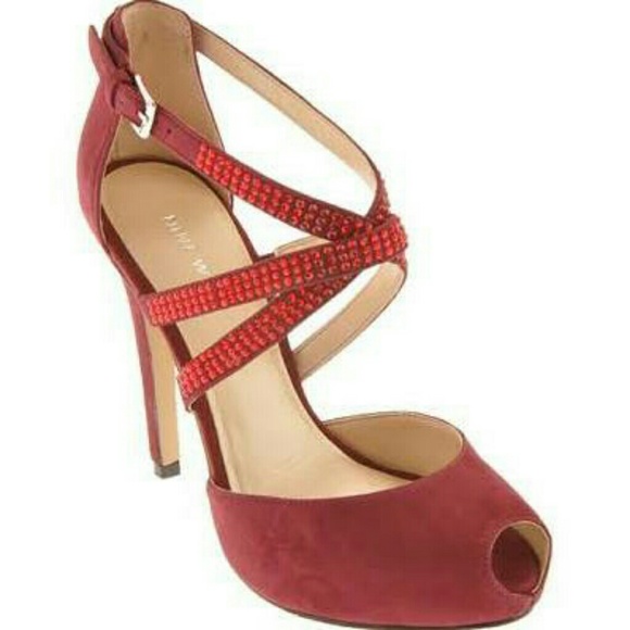 Nine West wine heels