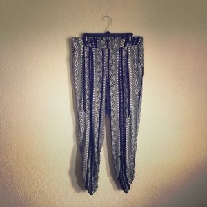 BOGO!!! Tapered Tribal Print Pants!