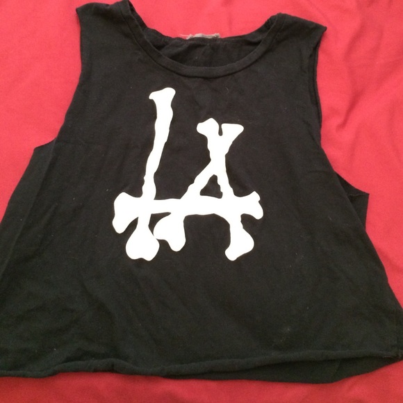 Sleeveless LA top
