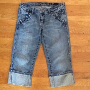Seven Premium Denim cropped jeans. Make an offer!