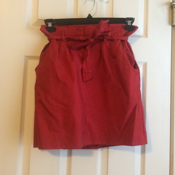 Banana Republic Red Skirt size 4