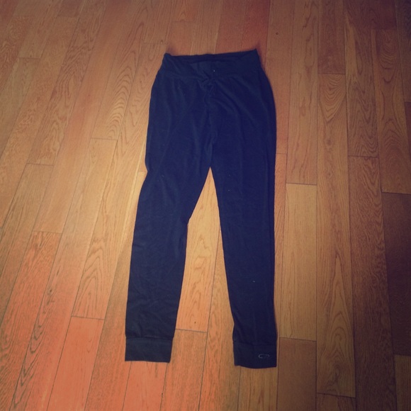 Black joggers