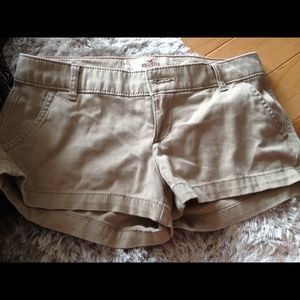 Tan shorts size 1