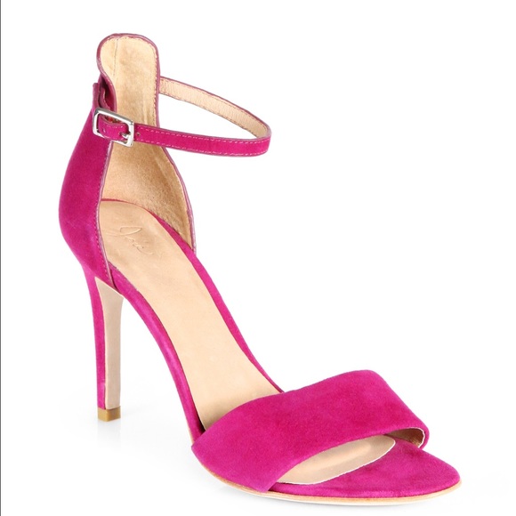 ISO Joie Jaclyn Heels in color Berry