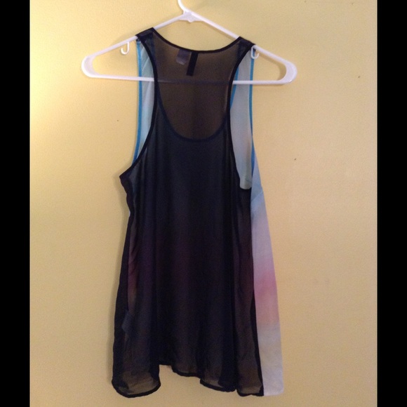 Sheer Razor Bank Ombré Tank Top H&M - Picture 2 of 2
