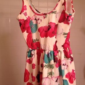 Zara swing floral dress
