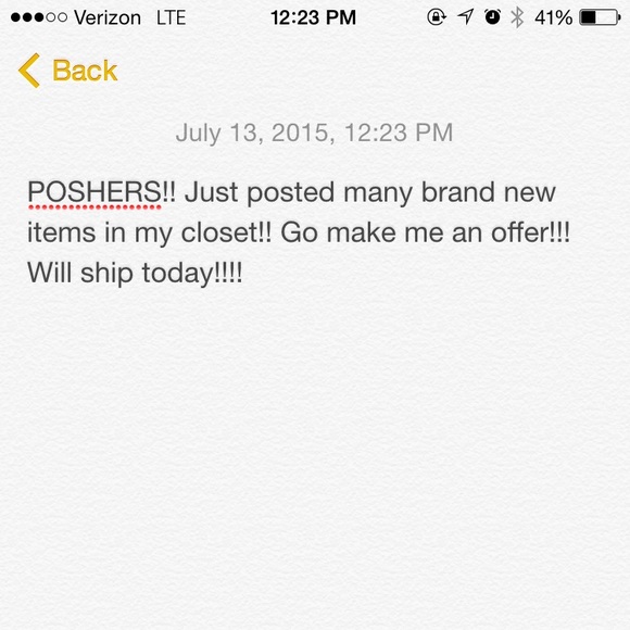 MAKE AN OFFER!