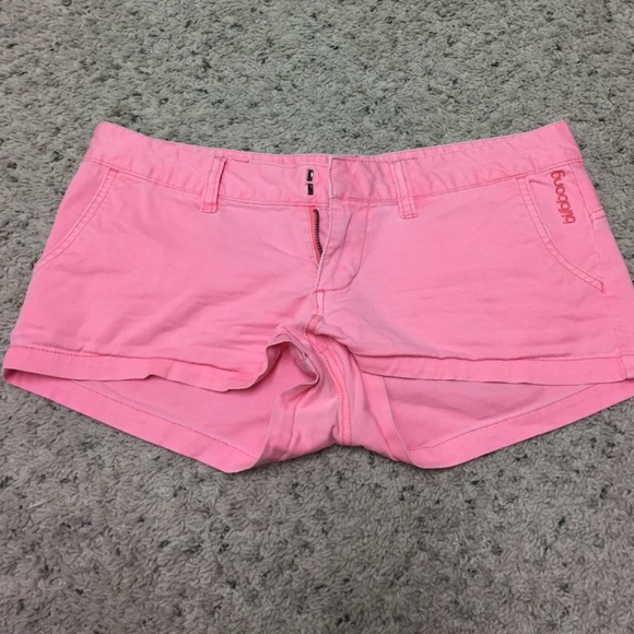 Billabong neon pink shorts